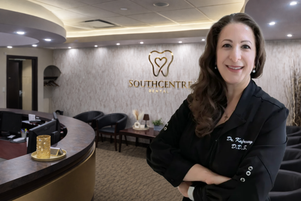 Dr Arzy at Southcentre Dental Office